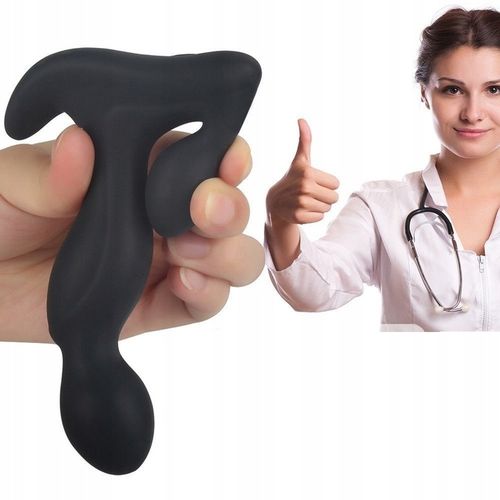 MASAŻER PROSTATY WIBRATOR KOREK ANALNY 3w1 USB na Arena.pl