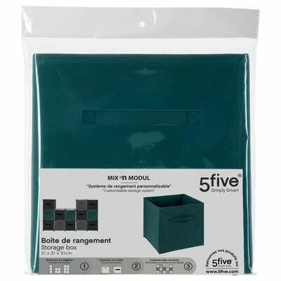 Pudełko do regału petrol 31x31x31cm na Arena.pl