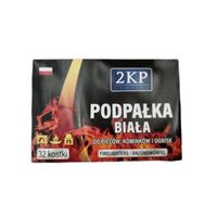 Podpałka do grilla 32 kostki biała