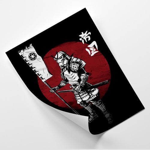 Plakat, Imperialny samuraj 50x70 na Arena.pl