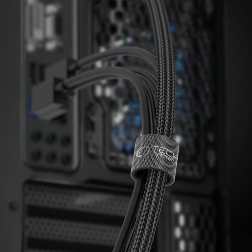 tech-protect velcro cable organizer 300cm black na Arena.pl