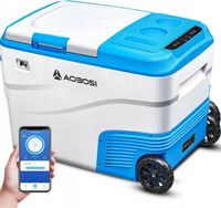 Lodówka Zamrażarka Kompresorowa Samochodowa Turystyczna 38L AAOBOSI