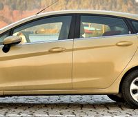 Ford Fiesta Mk7 Listwy CHROM okienne BOCZNE DRZWI