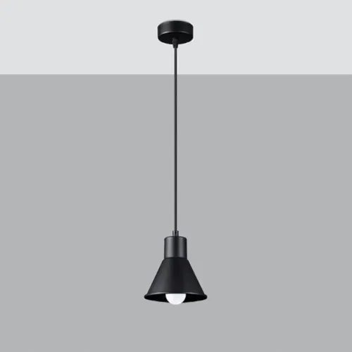 Lampa wisząca TALEJA 1 czarna [E27] na Arena.pl