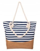 TORBA PLAŻOWA MIEJSKA SHOPPER NA PLAŻĘ PIKNIK