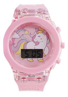 zegarek elektroniczny UNICORN jednorożec LED dla dziewczynki dziecka dzieci na Arena.pl