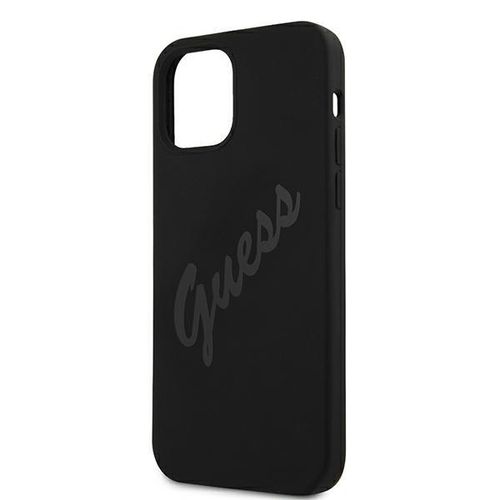 Guess GUHCP12LLSVSBK iPhone 12 Pro Max 6,7" czarny/black hardcase Script na Arena.pl