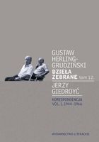 DZIEŁA ZEBRANE T. 12. KORESPONDENCJA VOL. 1 GUSTAW..