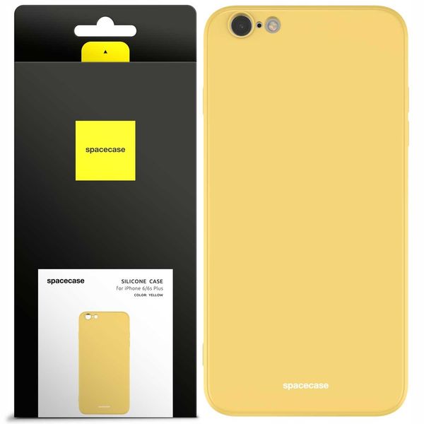Spacecase Silicone Case iPhone 6/6s Plus yellow zdjęcie 1