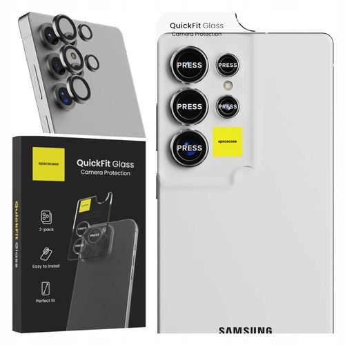 Spacecase Quickfit Camera Galaxy S25 Ultra Silver na Arena.pl
