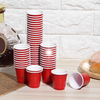 50 sztuk 60 ml Jednorazowe Plastikowe Kubki Kawy