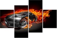 140CM 70 OBRAZ SPORTOWY WÓZ ŚCIENNY