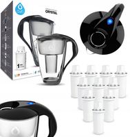 Dzbanek filtrujący szklany Dafi Crystal LED 2l + 10x Filtr Dafi