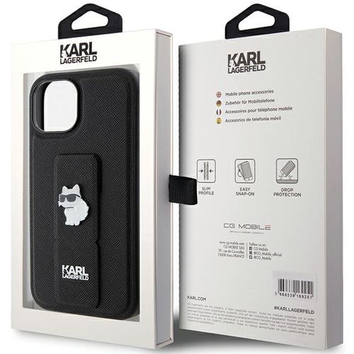 Etui Karl Lagerfeld do iPhone 15, iPhone 14, iPhone 13, Czarny na Arena.pl