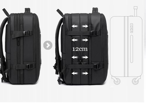 Plecak na laptopa torba podróżna bagaż podręczny USB 17,3''' I076 na Arena.pl