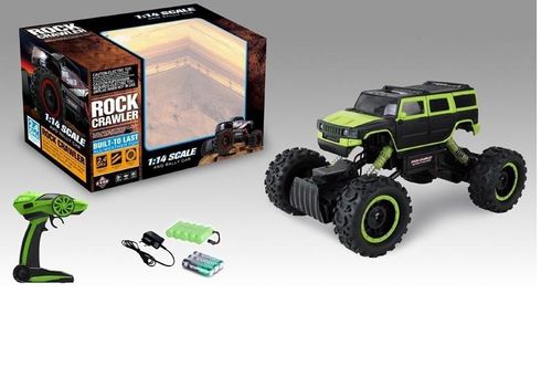 Rock  Crawler 4WD 1:14 - Zielony na Arena.pl