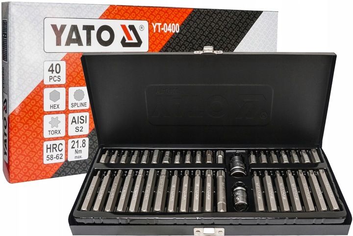 Zestaw bitów YATO YT-0400 zdjęcie 4
