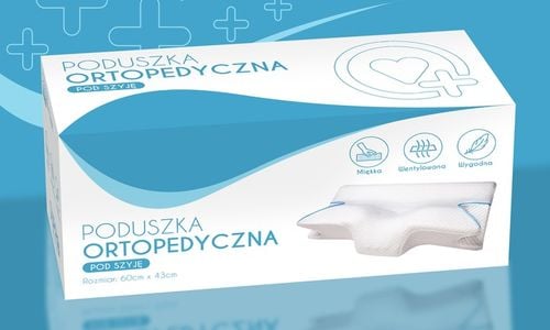 PODUSZKA DO SPANIA ORTOPEDYCZNA PROFILOWANA DO SPANIA PIANKA MEMORY na Arena.pl