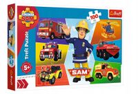 PUZZLE 100 POJAZDY STRAŻAKA SAMA 16354