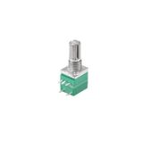 Potencjometr Liniowy B 100k 5pin z Włącznikiem 15mm