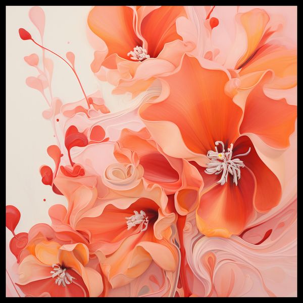 Plakat 50x50cm Płynąca Pasja zdjęcie 2