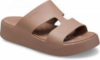 Damskie Wygodne Buty Klapki Crocs Gataway Platform 209409 Strap 36-37