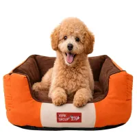 Legowisko roz S dla psa kota posłanie antypoślizgowe średnie wygodne