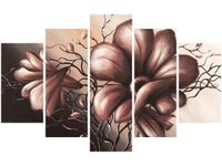 70 100CM OBRAZ 5 ELEM DALIOWA KONIECZNOŚĆ DRUK PŁÓTNO