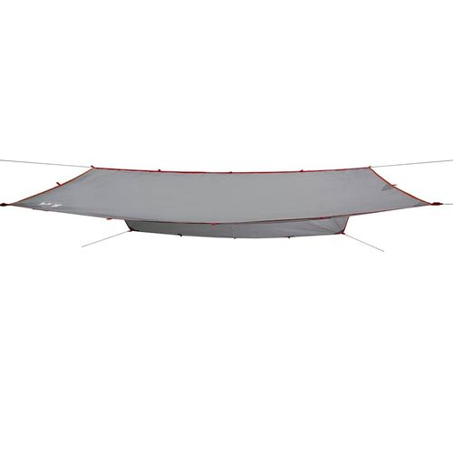 Płachta biwakowa, szaro-pomarańczowa, 360x294 cm, wodoszczelna na Arena.pl