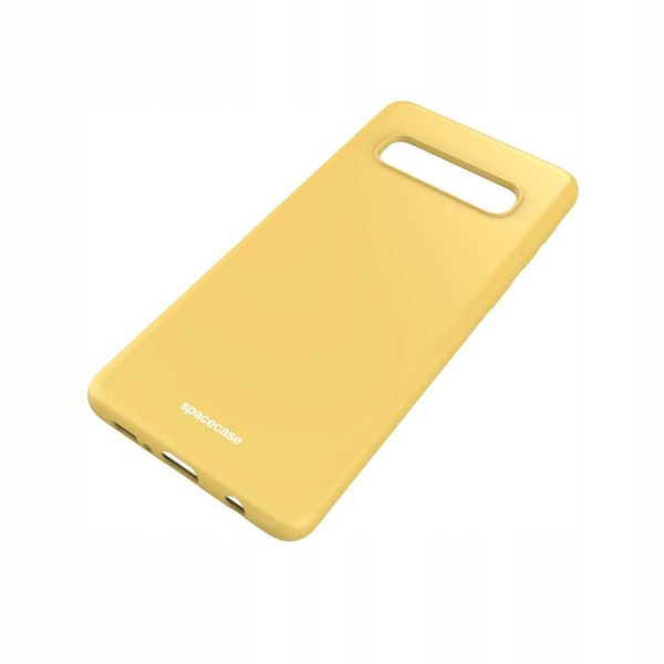 Spacecase Silicone Case Galaxy S10 Yellow zdjęcie 6