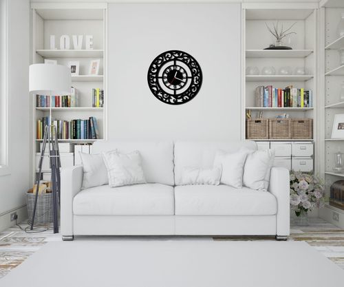 ZEGAR ŚCIENNY RETRO 58cm XXL 16.11 na Arena.pl