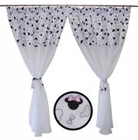 FIRANKA dziecięca Myszka Minnie róż kokard 400x160