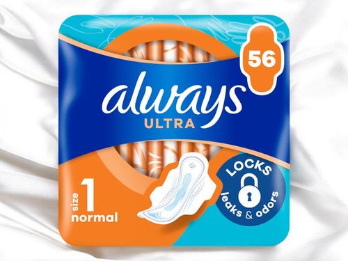 Podpaski ALWAYS Ultra Day Normal Rozmiar 1 (56 sztuk) na Arena.pl