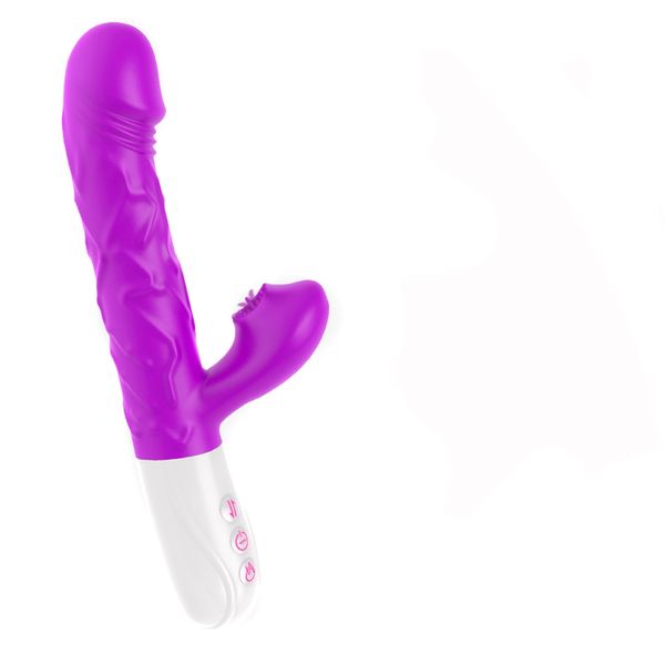 wibrator  siliconetongue vibrator, usb 10 function zdjęcie 1