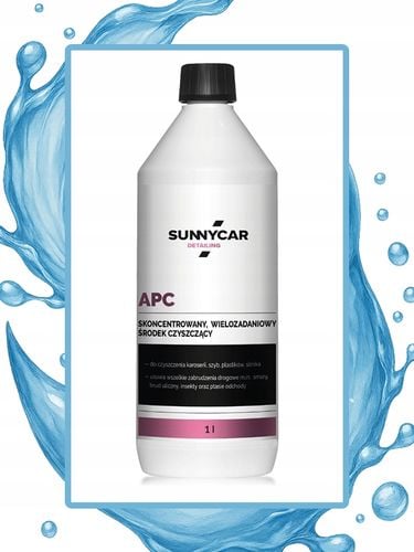 APC UNIWERSALNY WIELOZADANIOWY ŚRODEK CZYSZCZĄCY SUNNYCAR 1L na Arena.pl