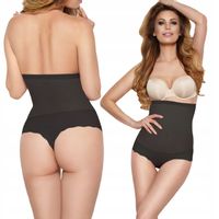 Mitex Glam Stringi Wyszczuplające Talię Czarny L