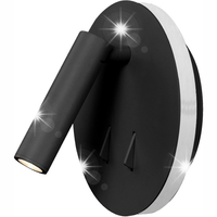 KINKIET LAMPA ŚCIENNA MAXLIGHT CAYMAN 6083 CZARNA