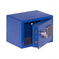 Sejf Zamek Elektroniczny Mini 23x17x17 Niebieski