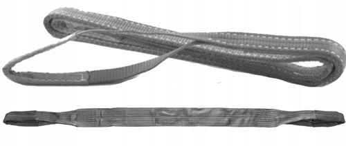 pas załadunkowy zawiesie 4m/120mm/4t pętla na końcach, szary na Arena.pl