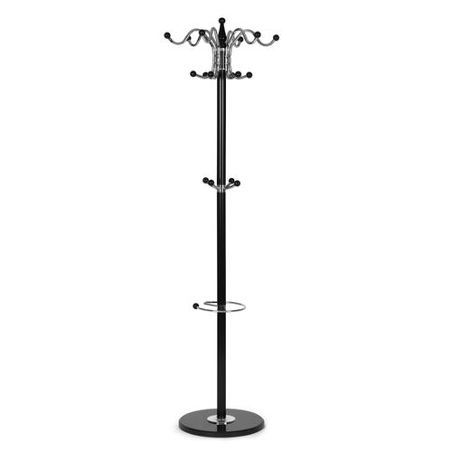 Wieszak na ubrania stojący 16 haczyków metal 172 cm ModernHome na Arena.pl