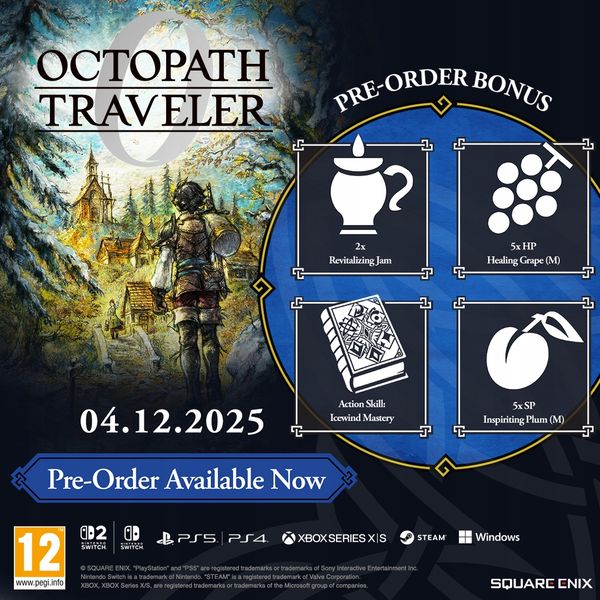 Octopath Traveler Zero Nintendo Switch 2 zdjęcie 2