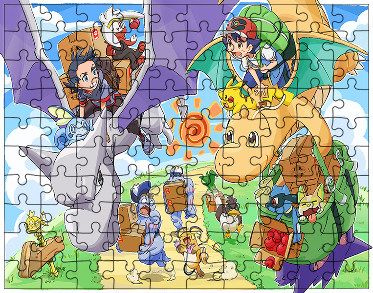 Puzzle Pokemon zdjęcie 1