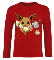 Koszulka z długim rękawem Pokemon Eevee
