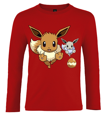 Koszulka z długim rękawem Pokemon Eevee zdjęcie 1