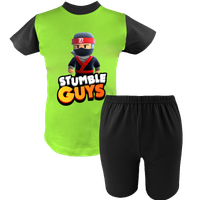 Krótka Piżama dziecięca Stumble Guys
