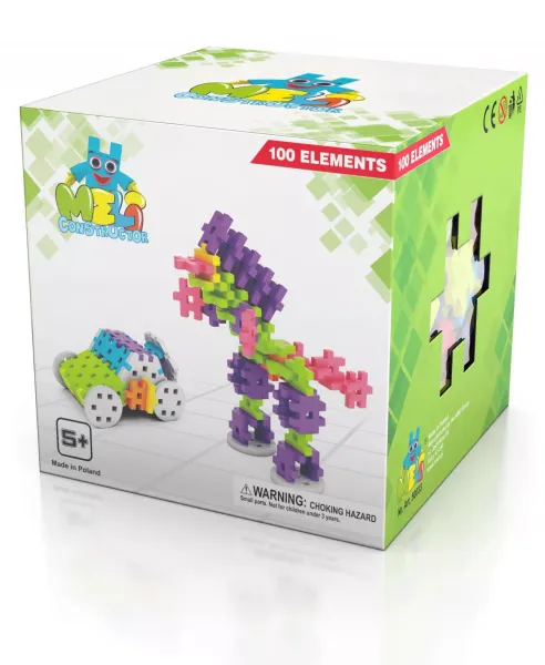 Klocki Meli Basic Constructor (100 elementów) zdjęcie 2