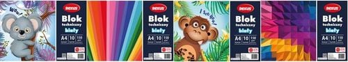 blok techniczny bialy a4/10k 4423 a'10 na Arena.pl