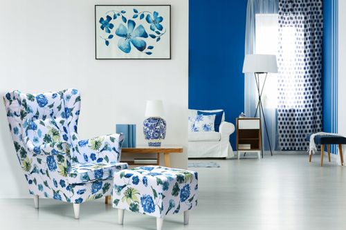 Fotel uszak ARI PRINT skandynawski Family Meble garden zoo wzór dzieci na Arena.pl