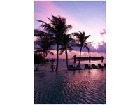 OBRAZ MAGICZNY ZACHÓD SŁOŃCA MALEDIWACH