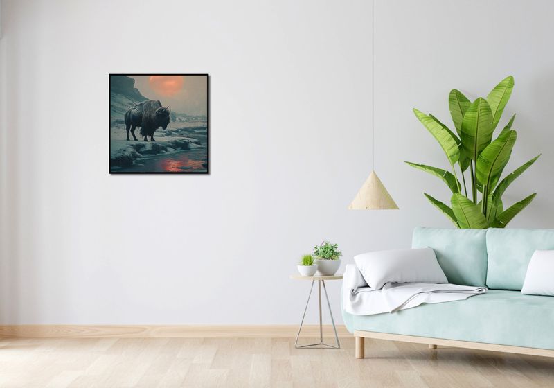 Plakat 60x60cm Żubrowy Monolit zdjęcie 4
